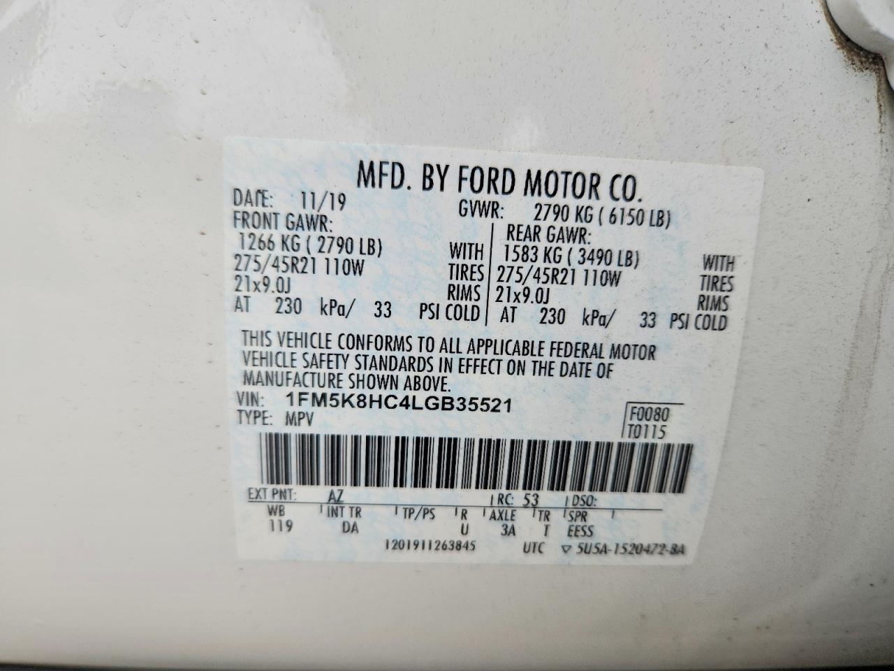 Ford Explorer Platinum