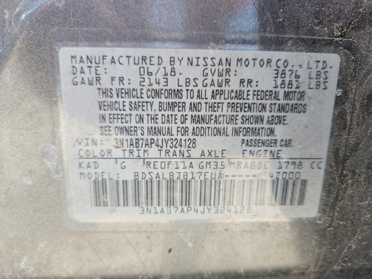 Nissan Sentra S