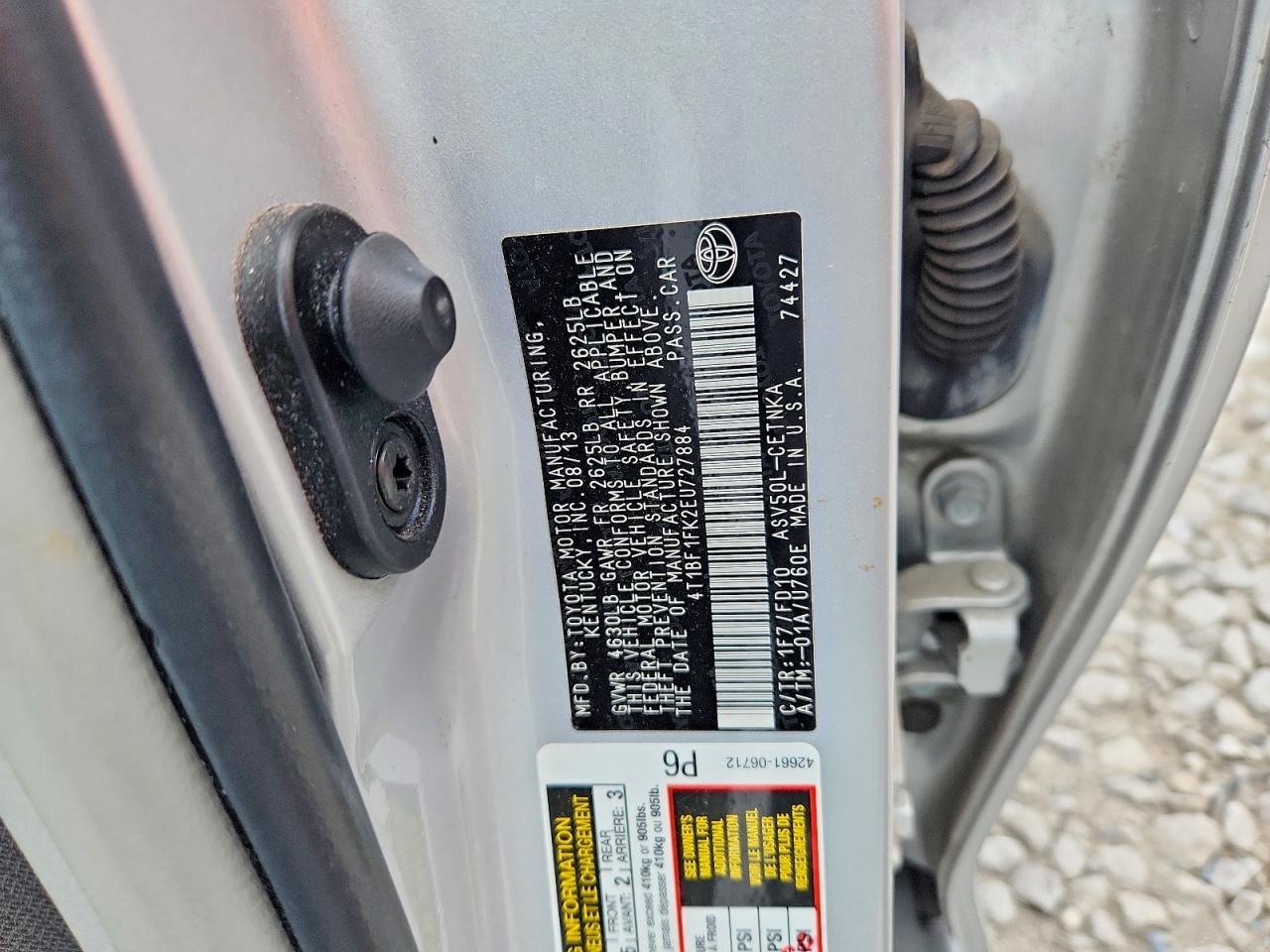 Toyota Camry Le