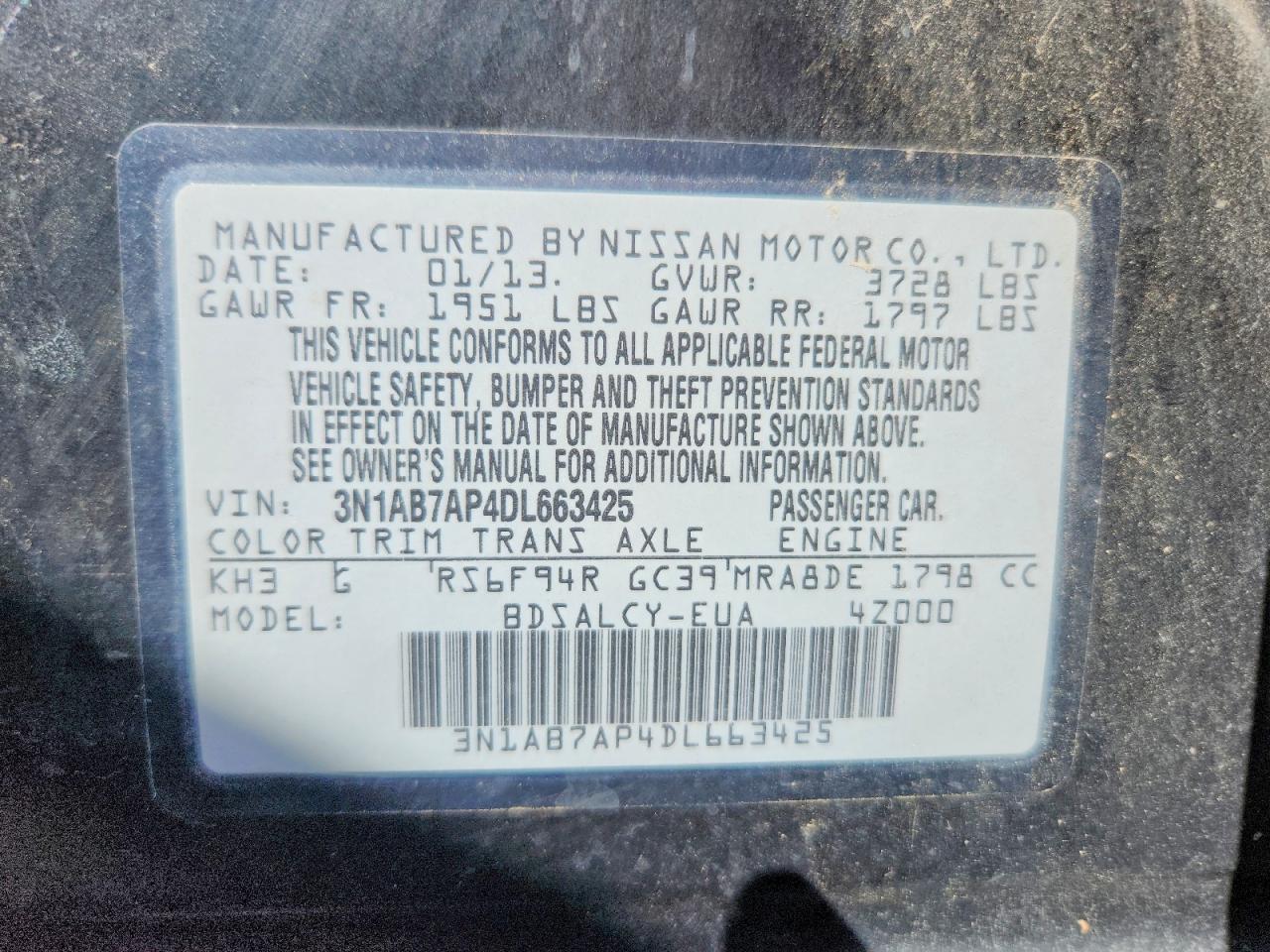 Nissan Sentra S