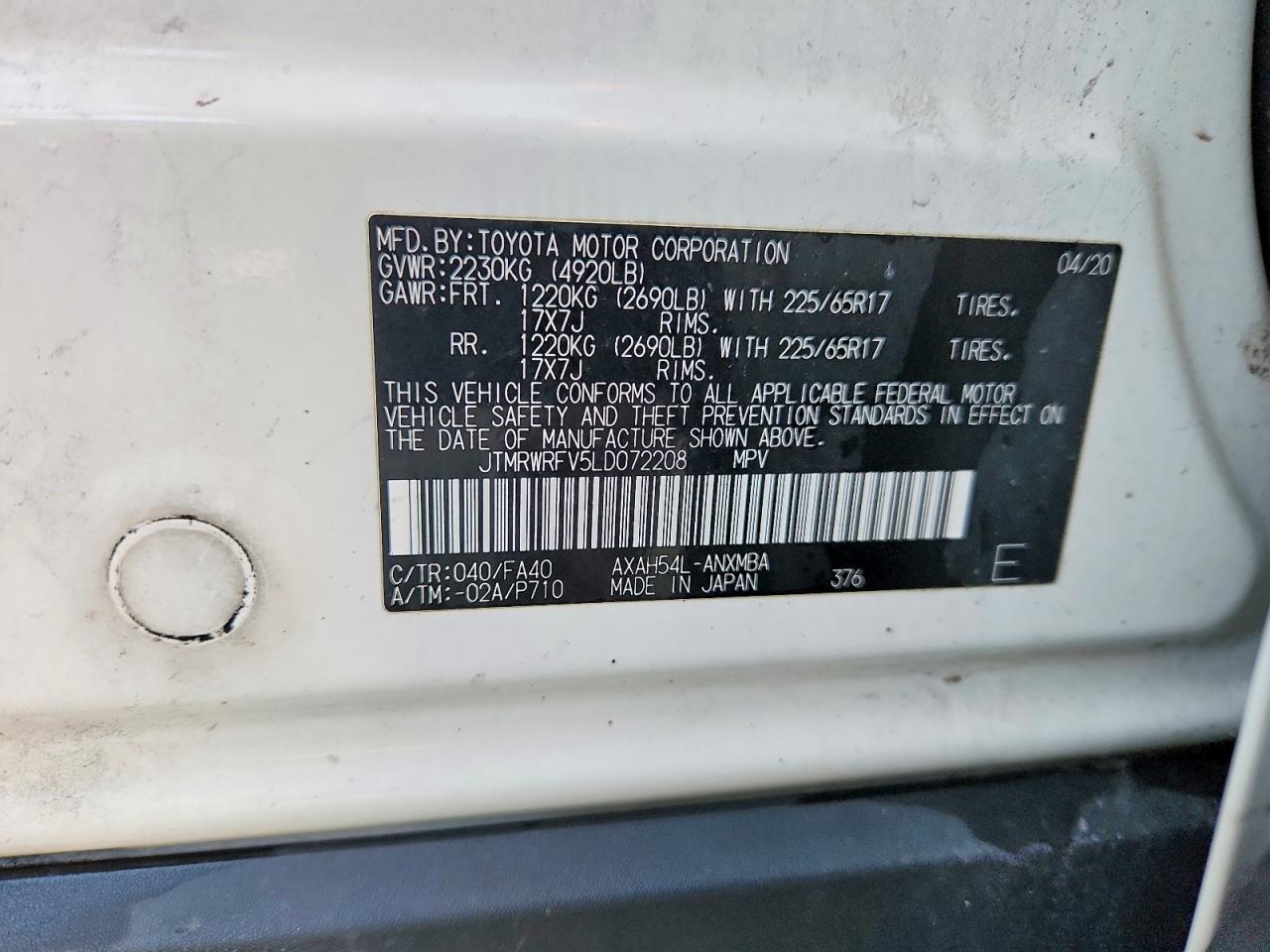 Toyota RAV4 Xle