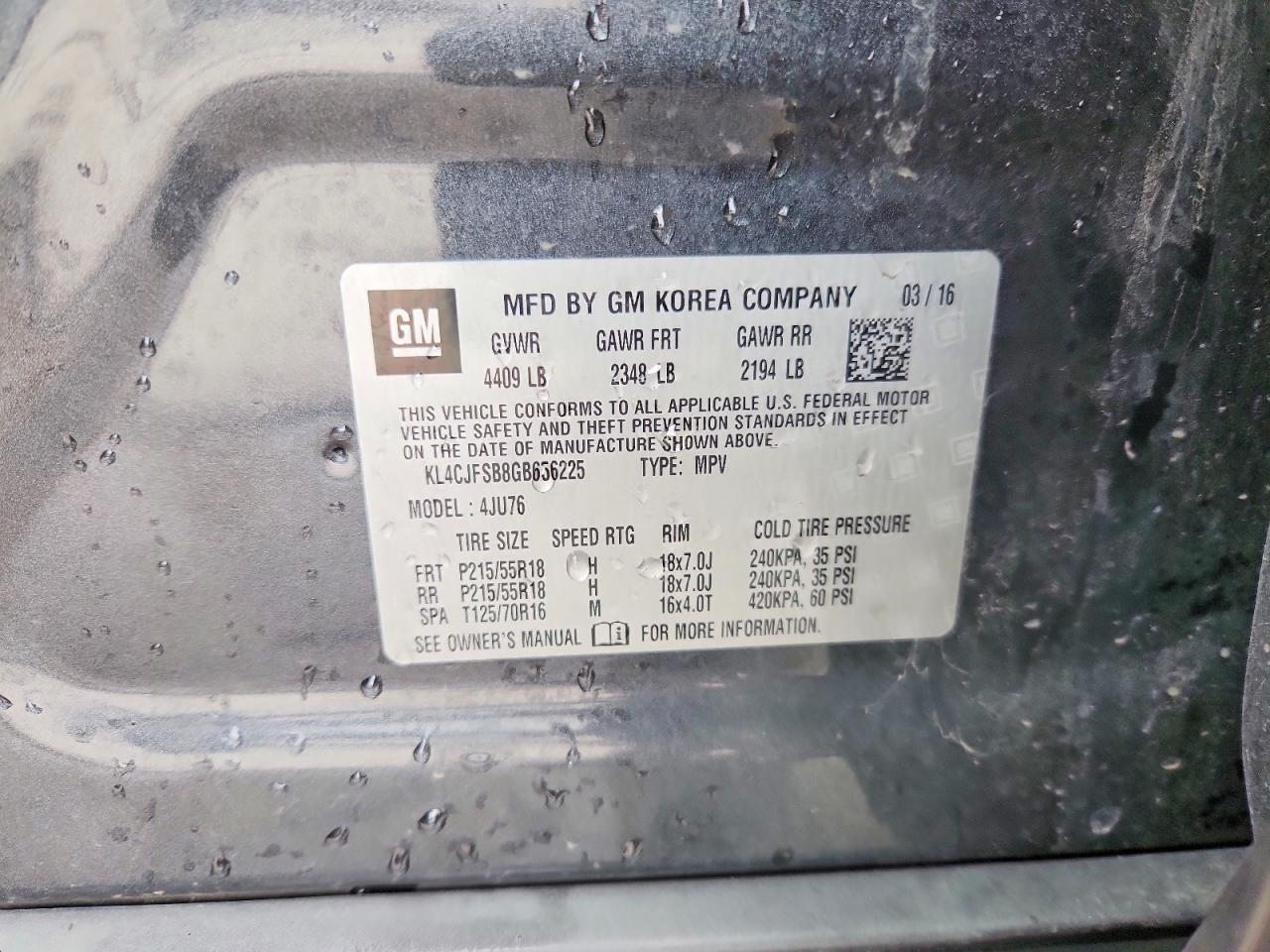 Buick Encore Convenience