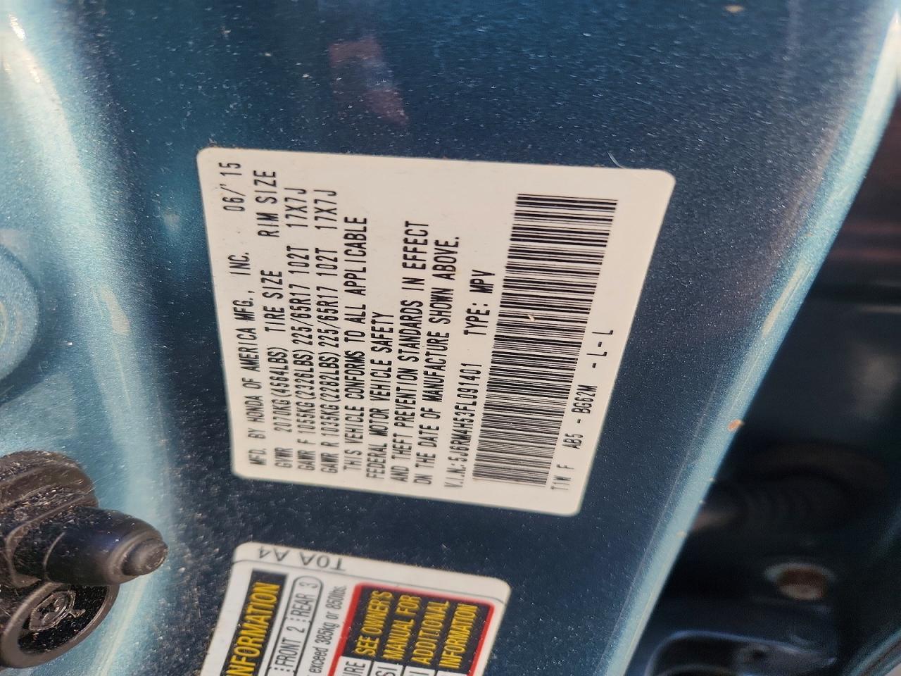 Honda Crv Ex