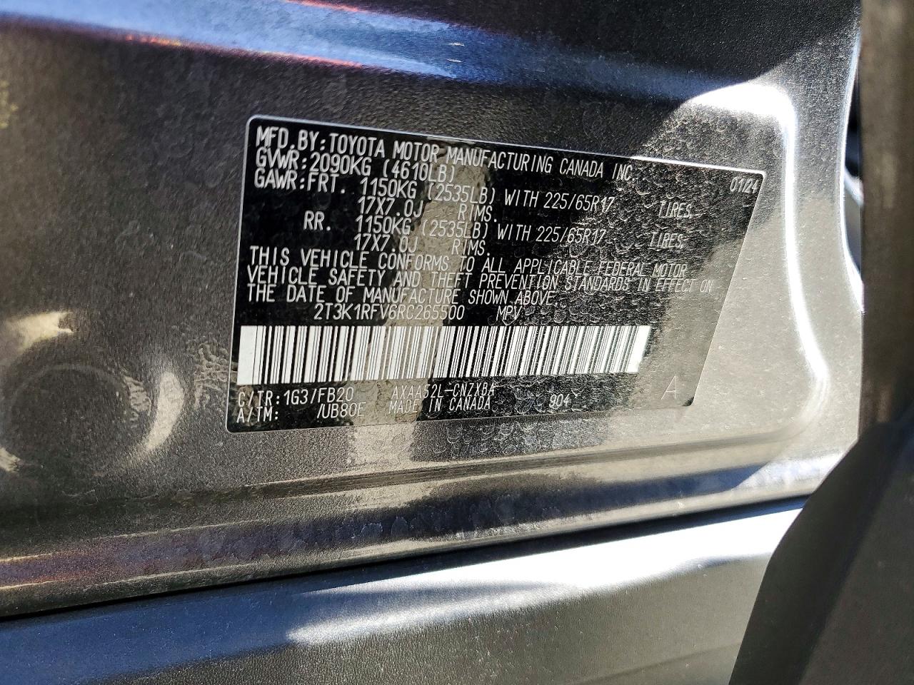 Toyota RAV4 Le