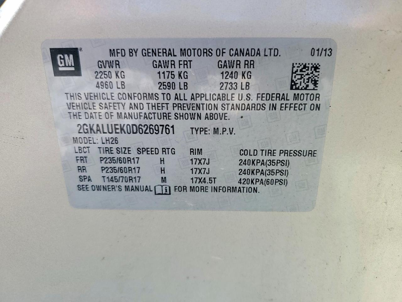 GMC Terrain Slt