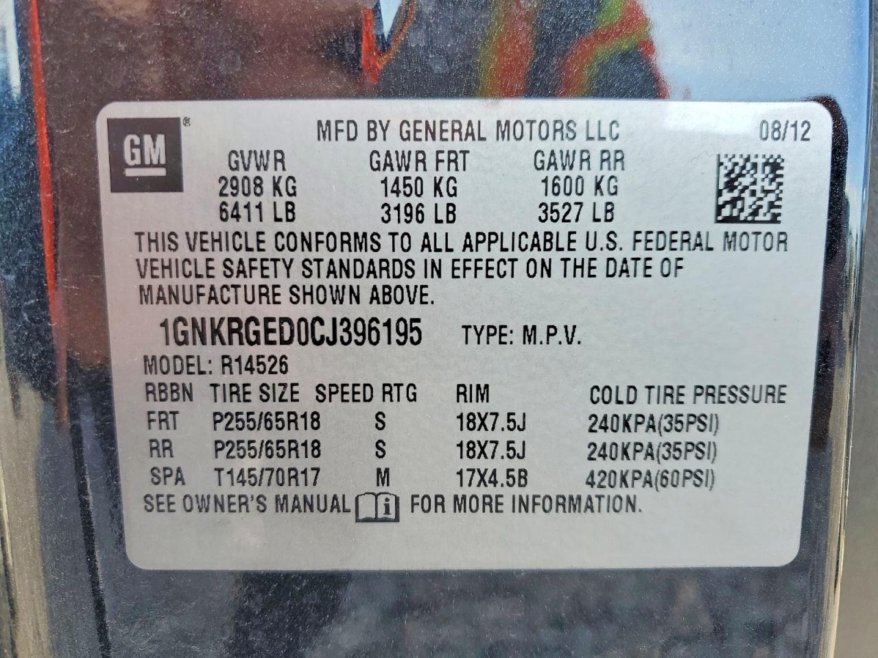 Chevrolet Traverse Lt