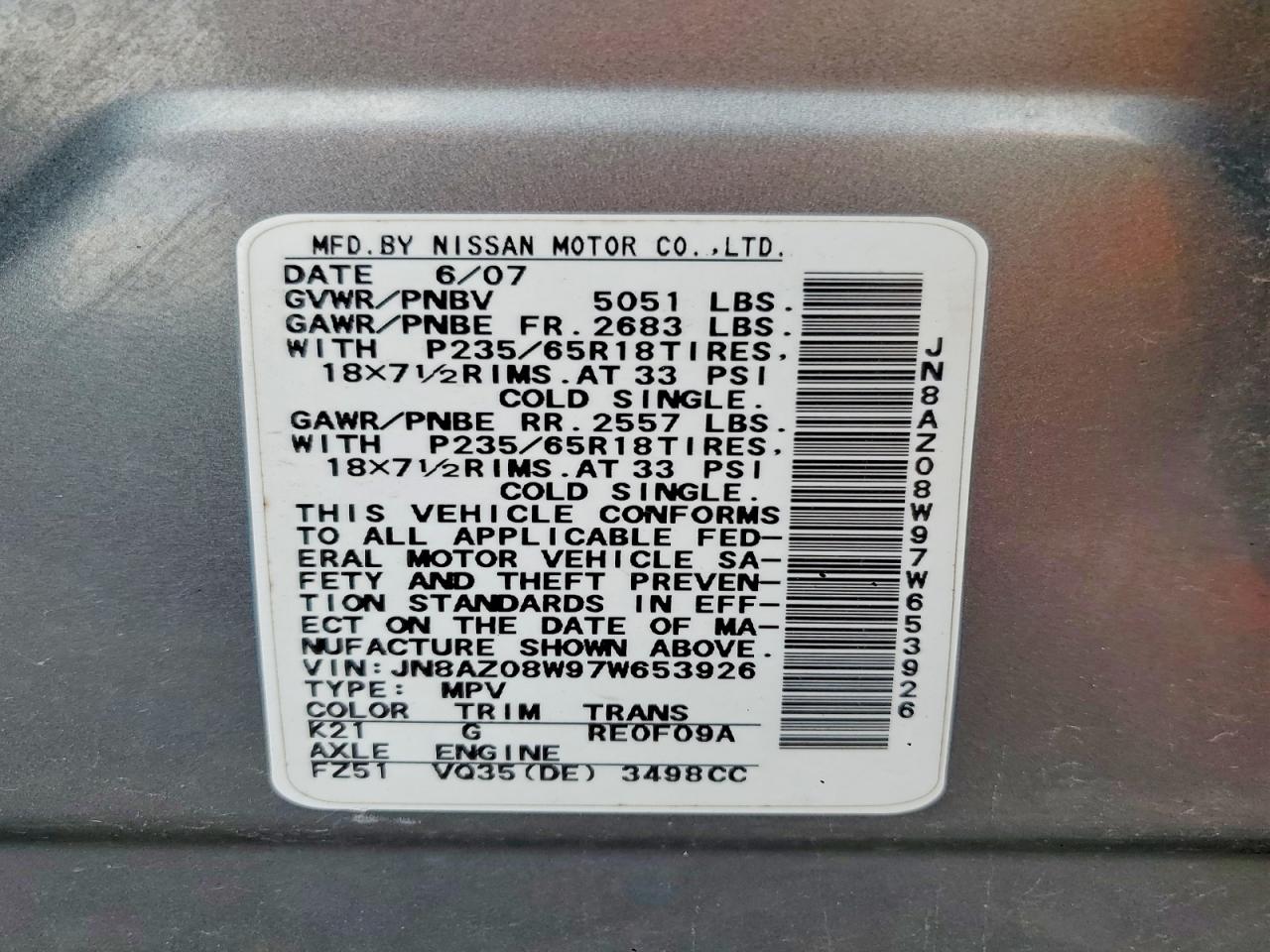Nissan Murano S