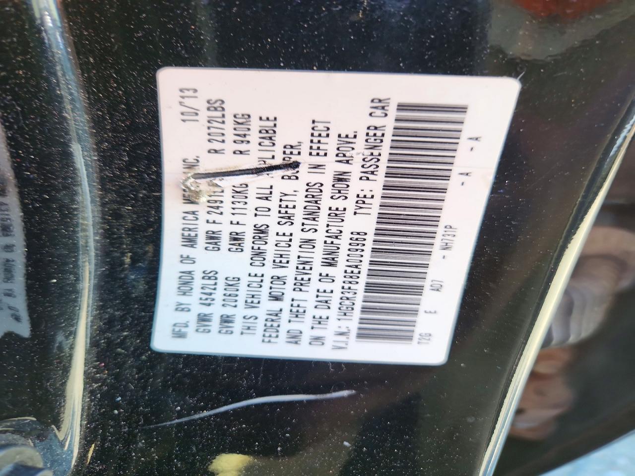 Honda Accord Exl