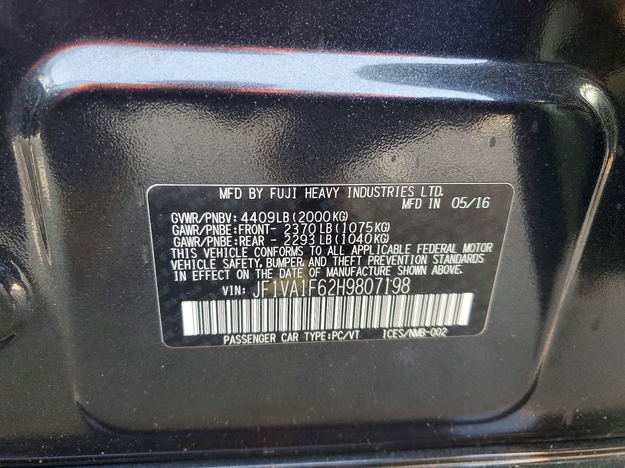 Subaru WRX Premium
