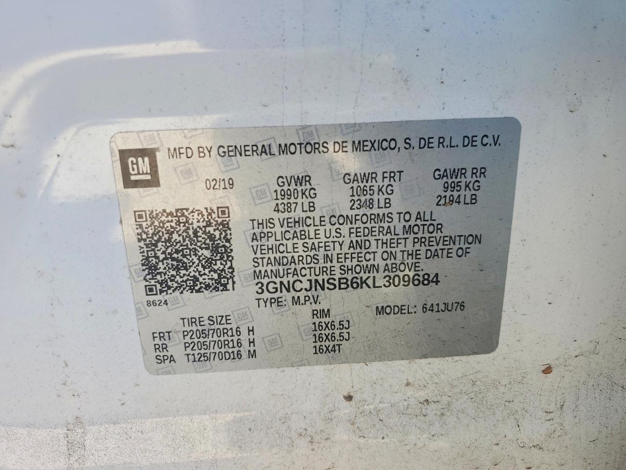 Chevrolet Trax Ls