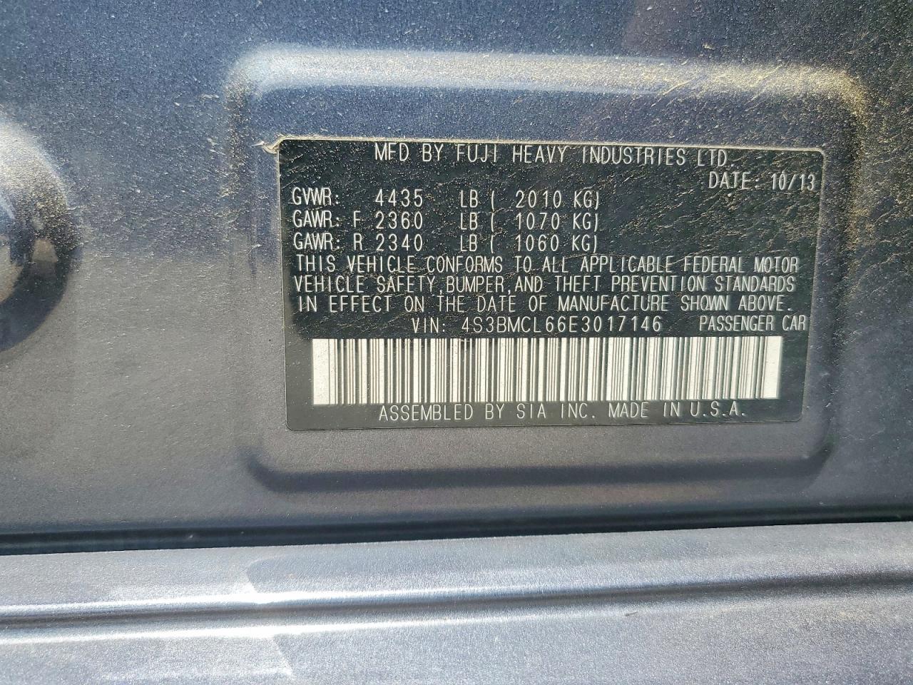 Subaru Legacy 2.5i Limited