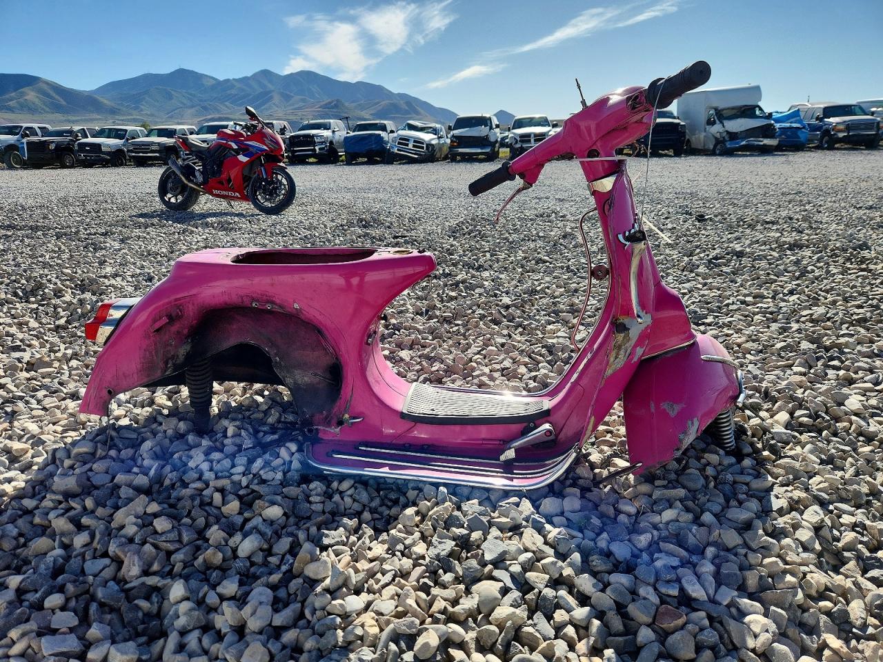 Salvage Vespa Scooter Image
