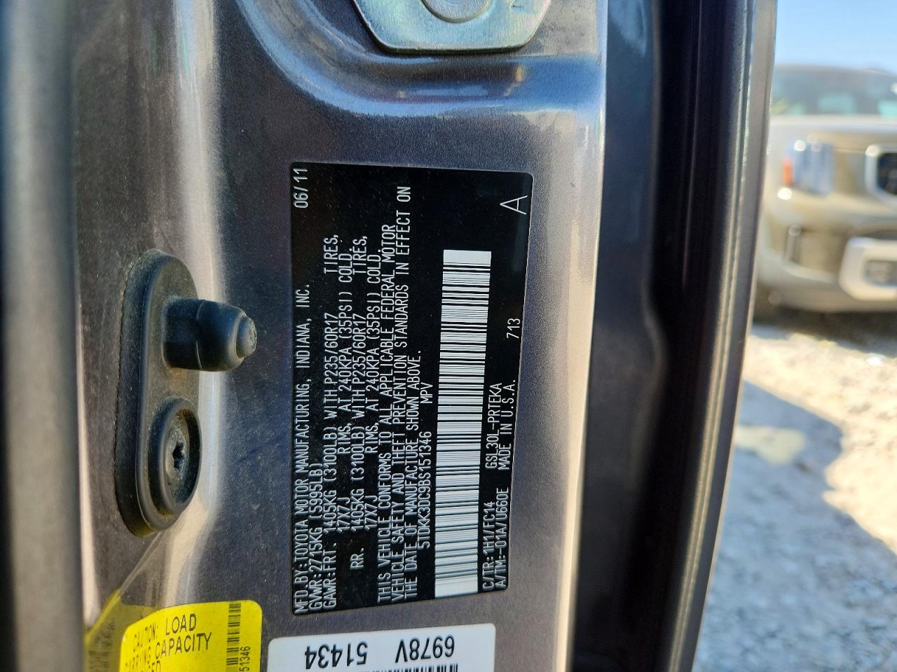 Toyota Sienna Le