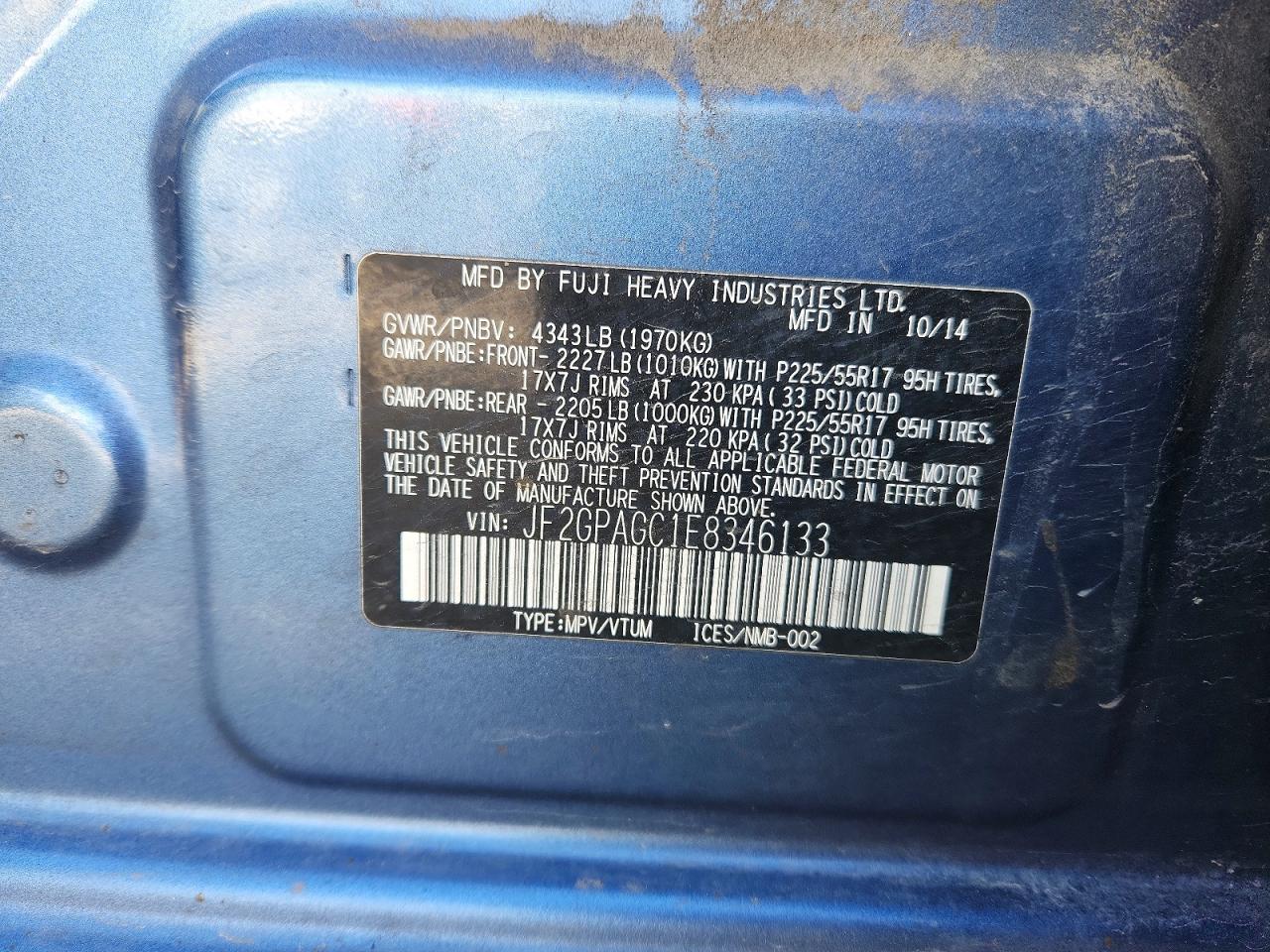 Subaru Xv 2.0 Limited