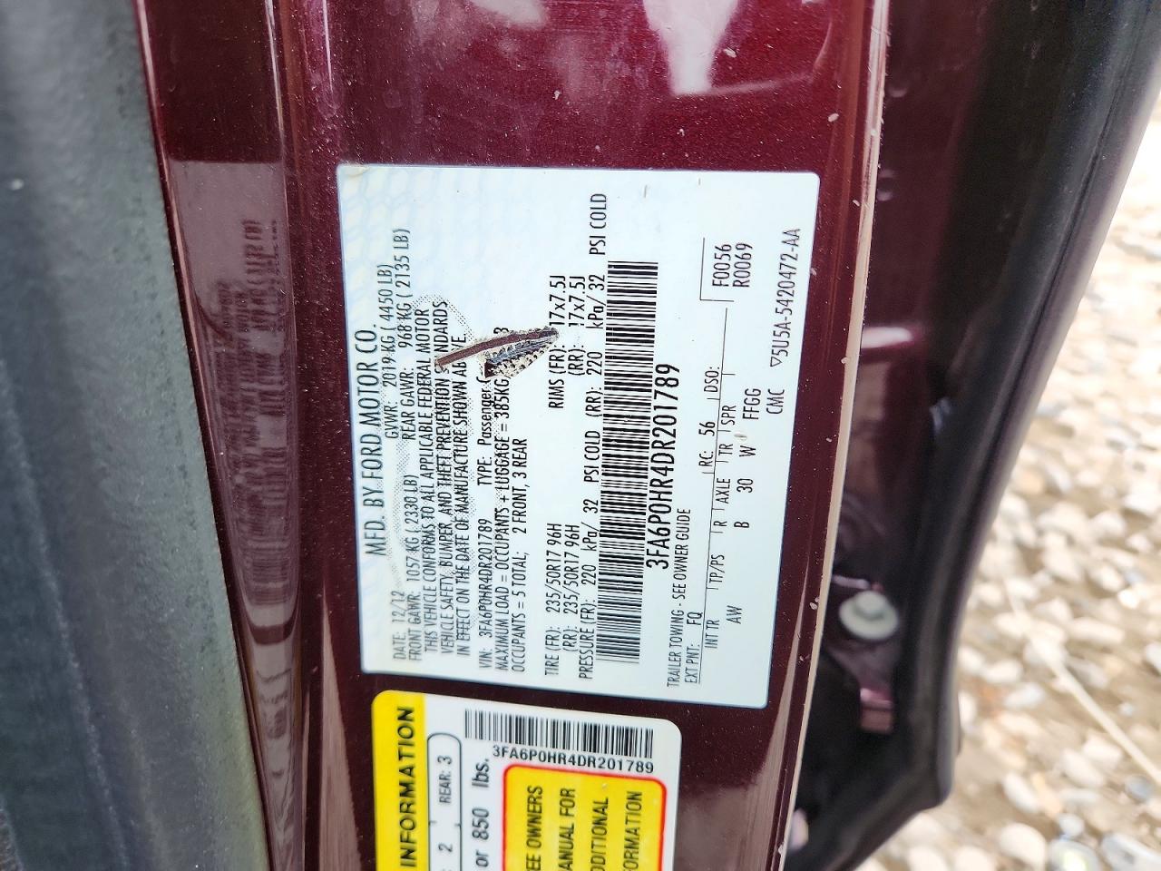 Ford Fusion Se