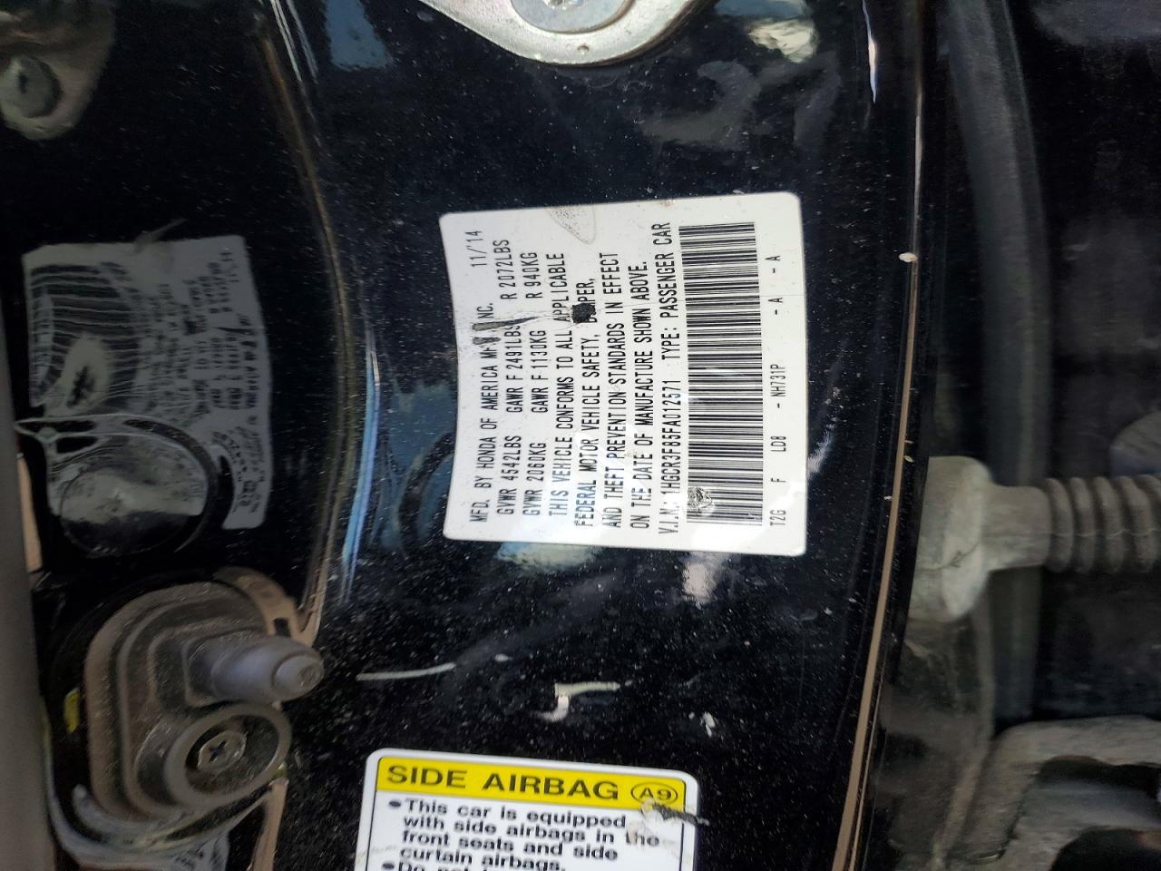 Honda Accord Exl