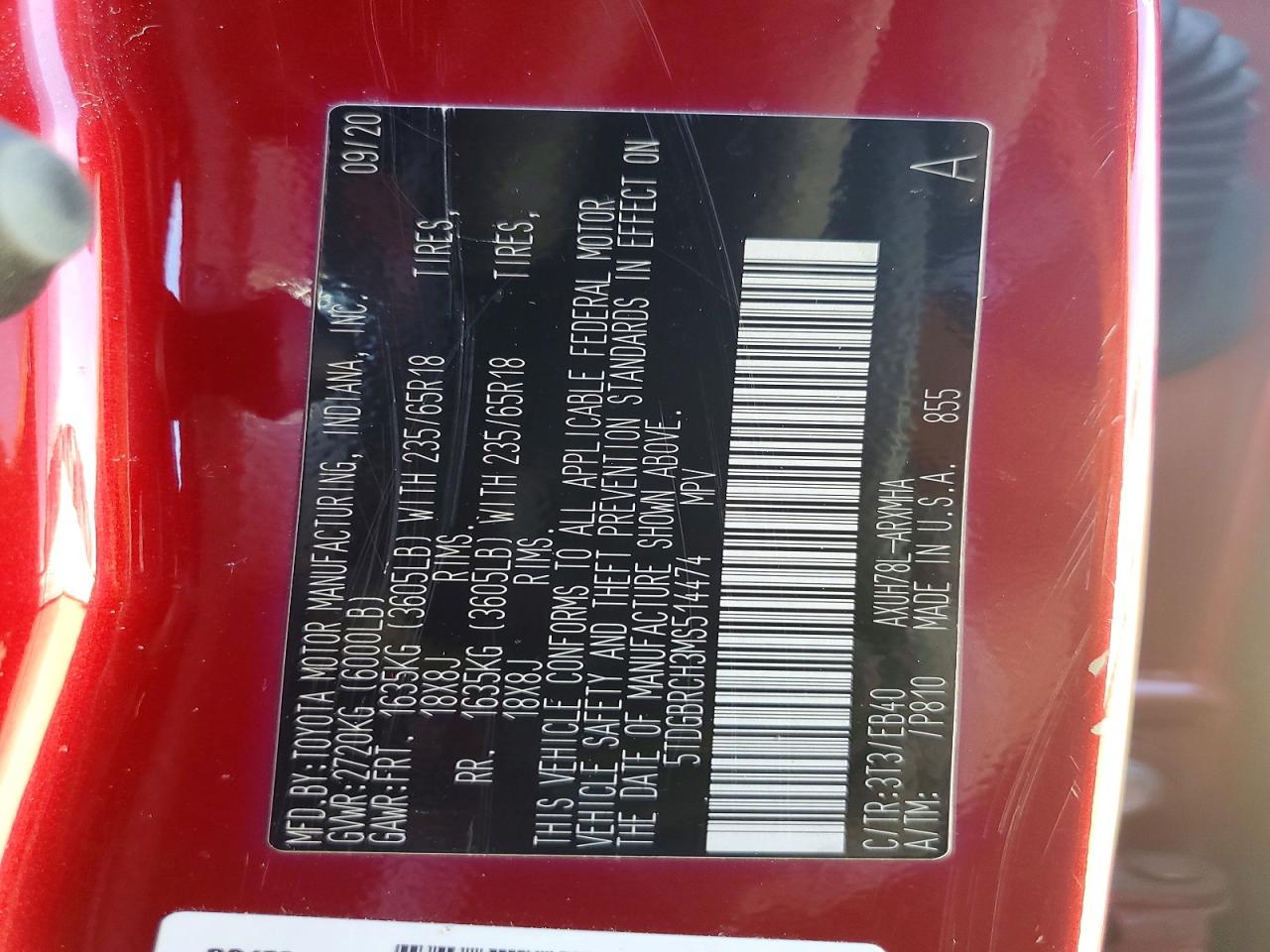 Toyota Highlander Hybrid Xle