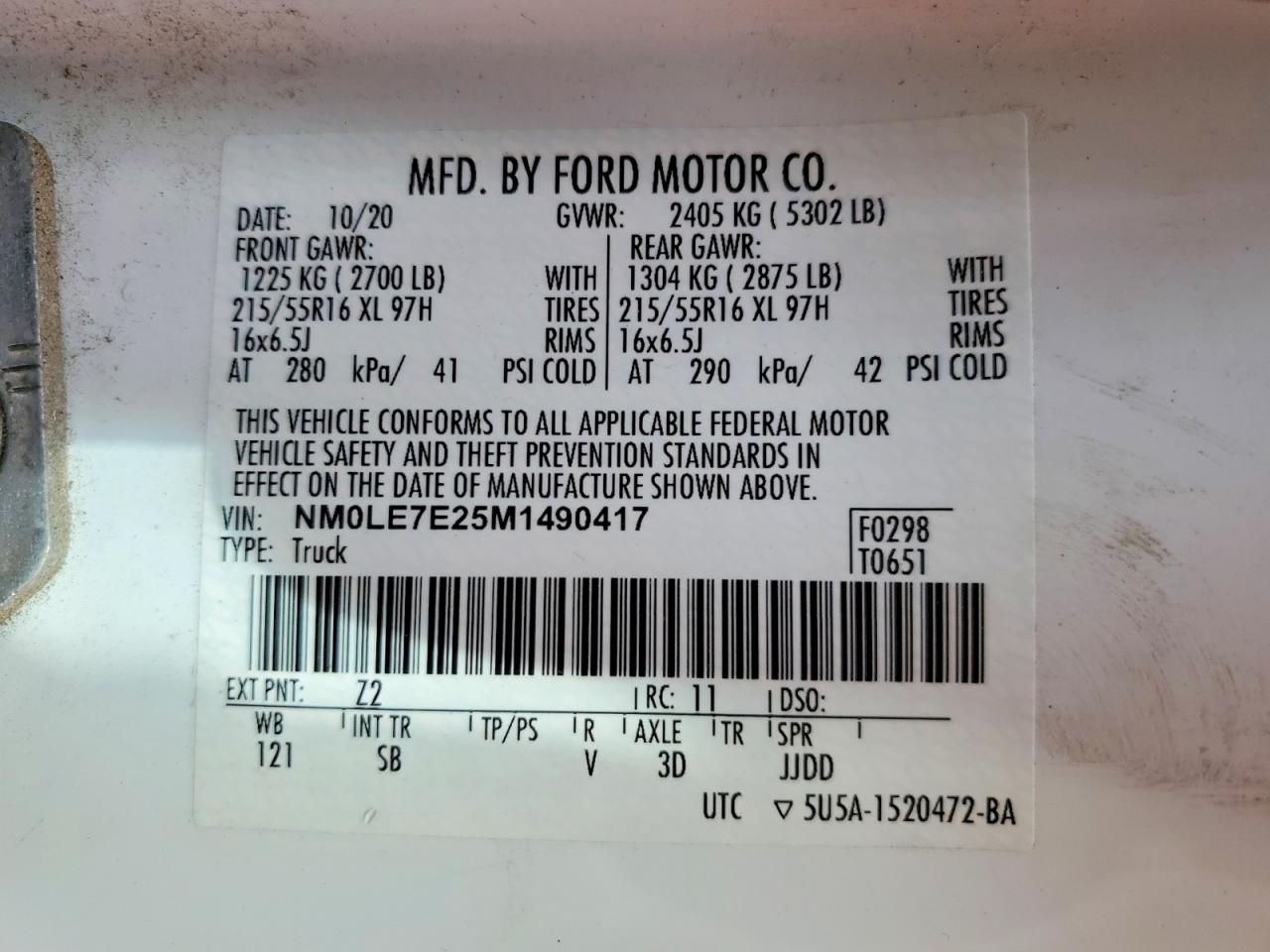 Ford Transit Xl