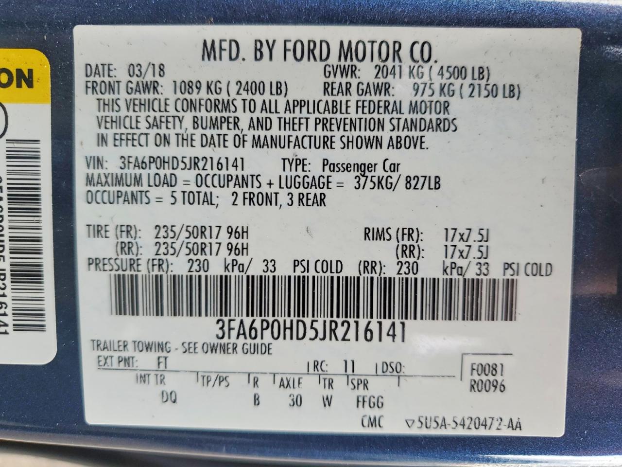 Ford Fusion Se