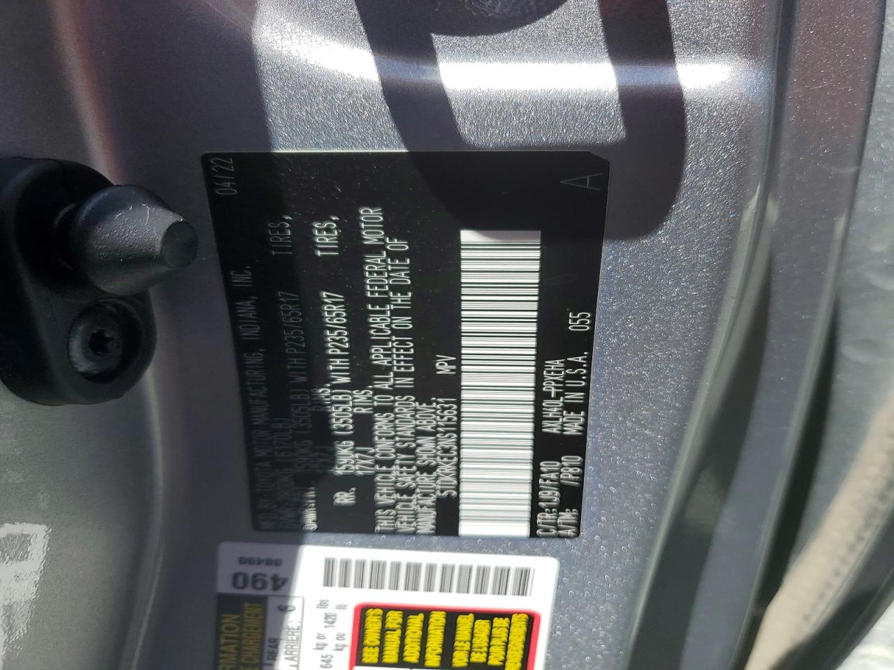 Toyota Sienna Le