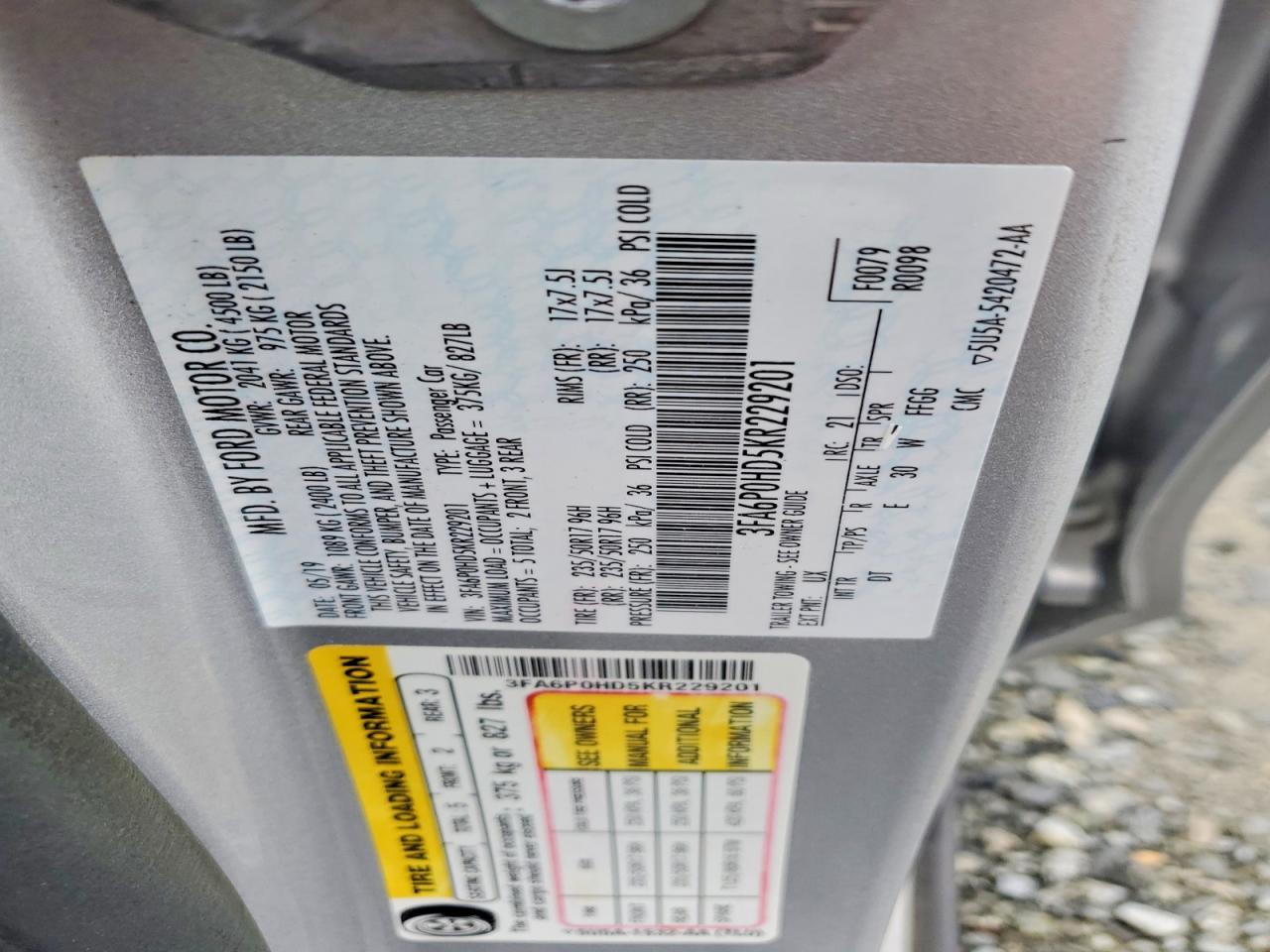 Ford Fusion Se