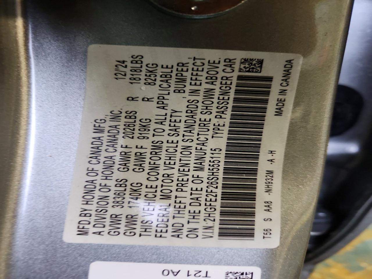 Honda Civic Lx