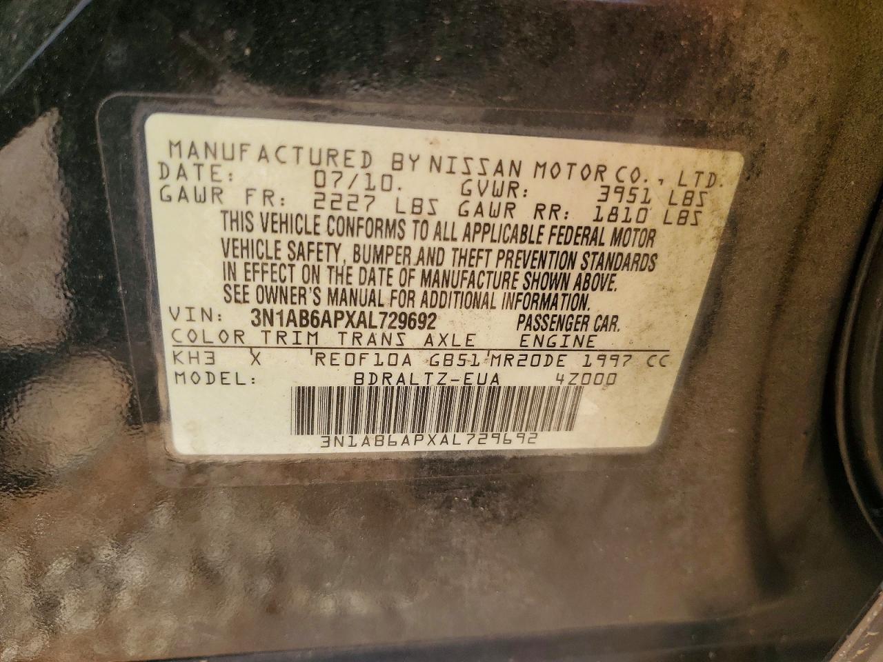 Nissan Sentra 2.0