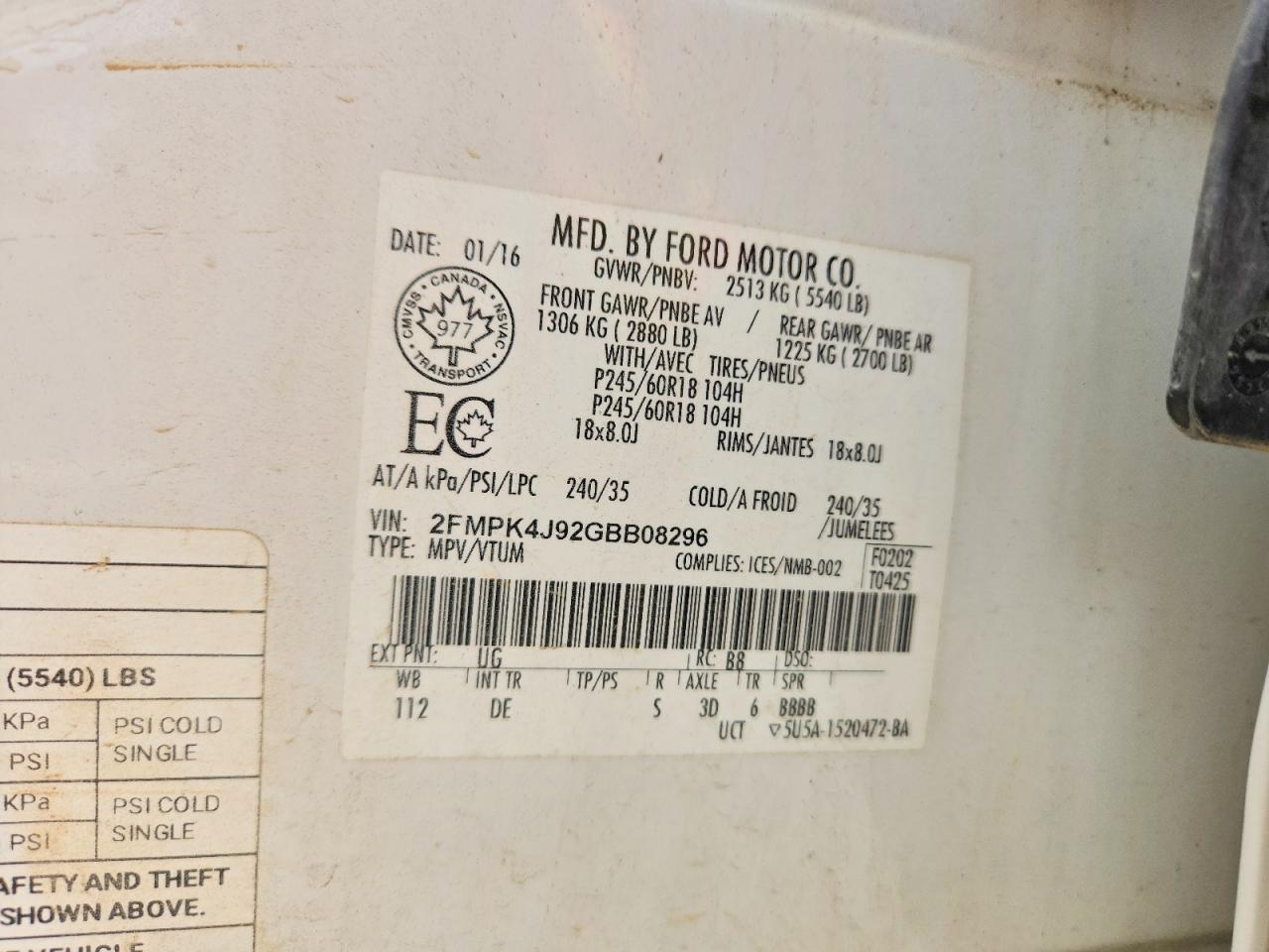 Ford Edge Sel