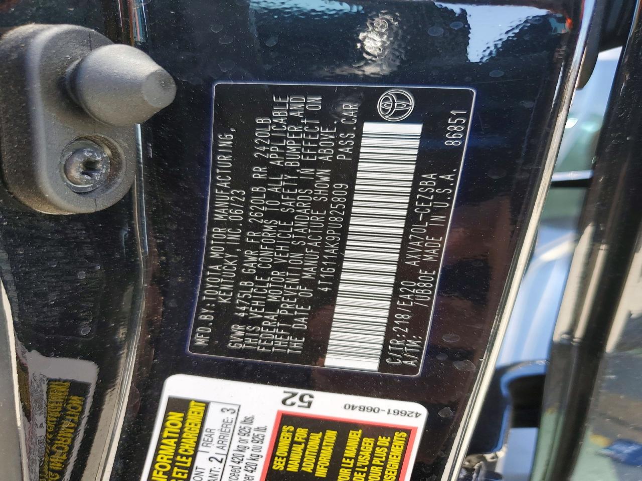 Toyota Camry Se