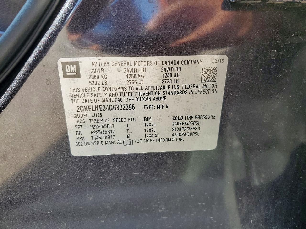 GMC Terrain Sle