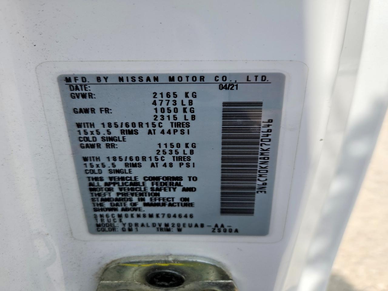 Nissan Nv S