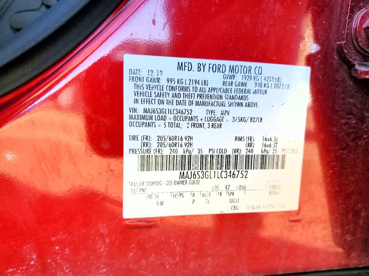 Ford EcoSport Se