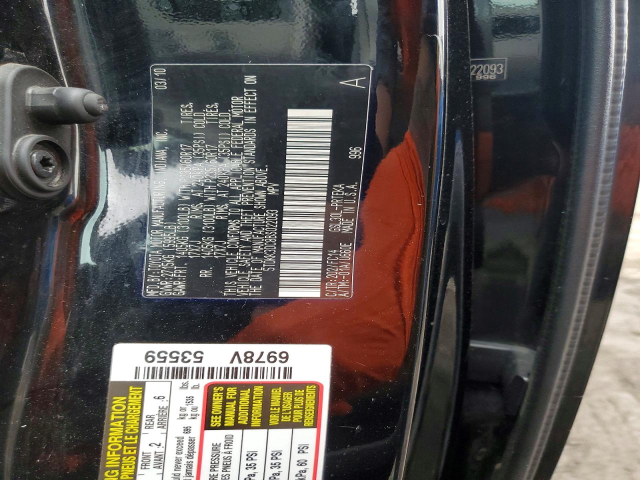 Toyota Sienna Le