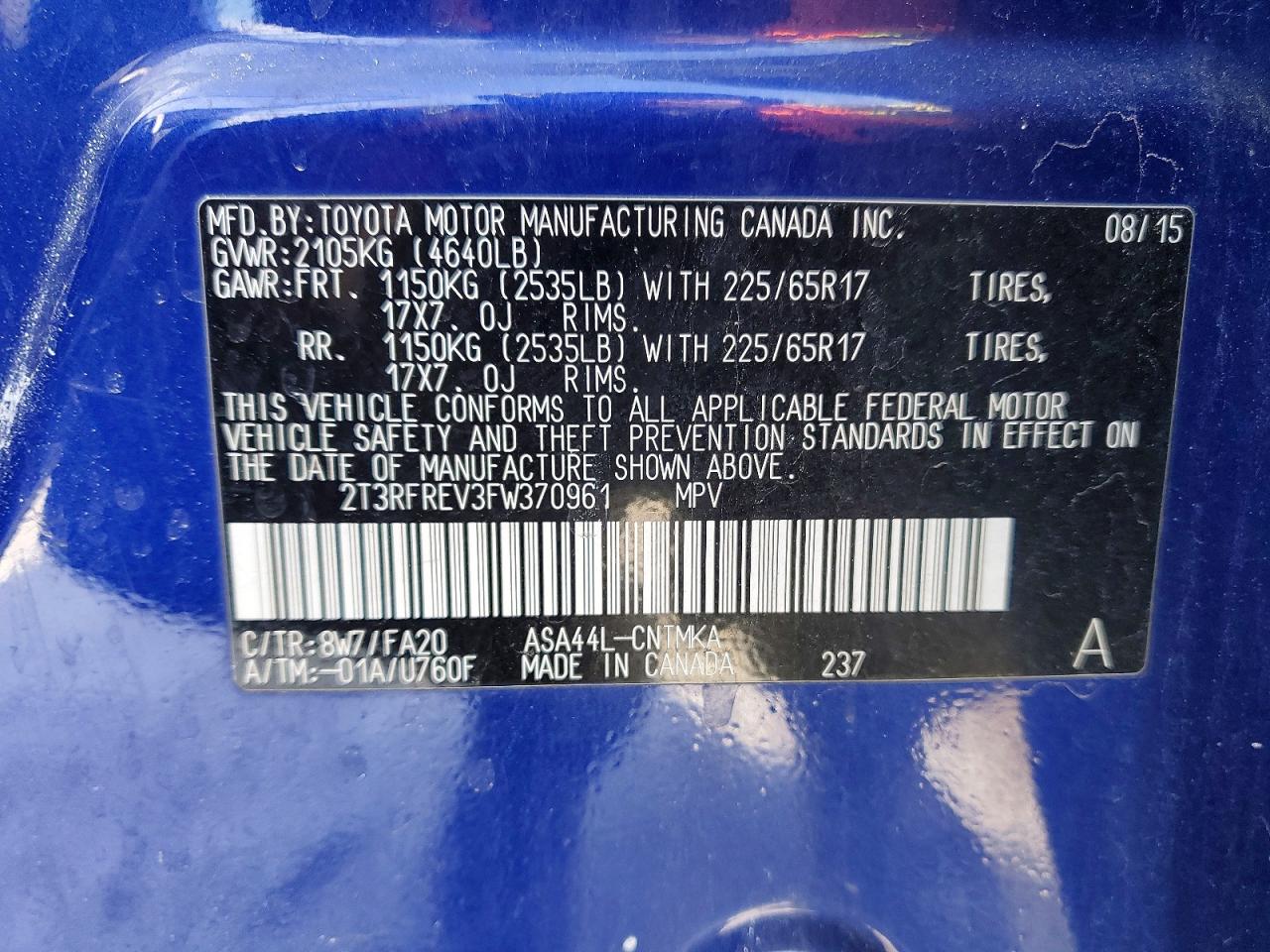 Toyota RAV4 Xle