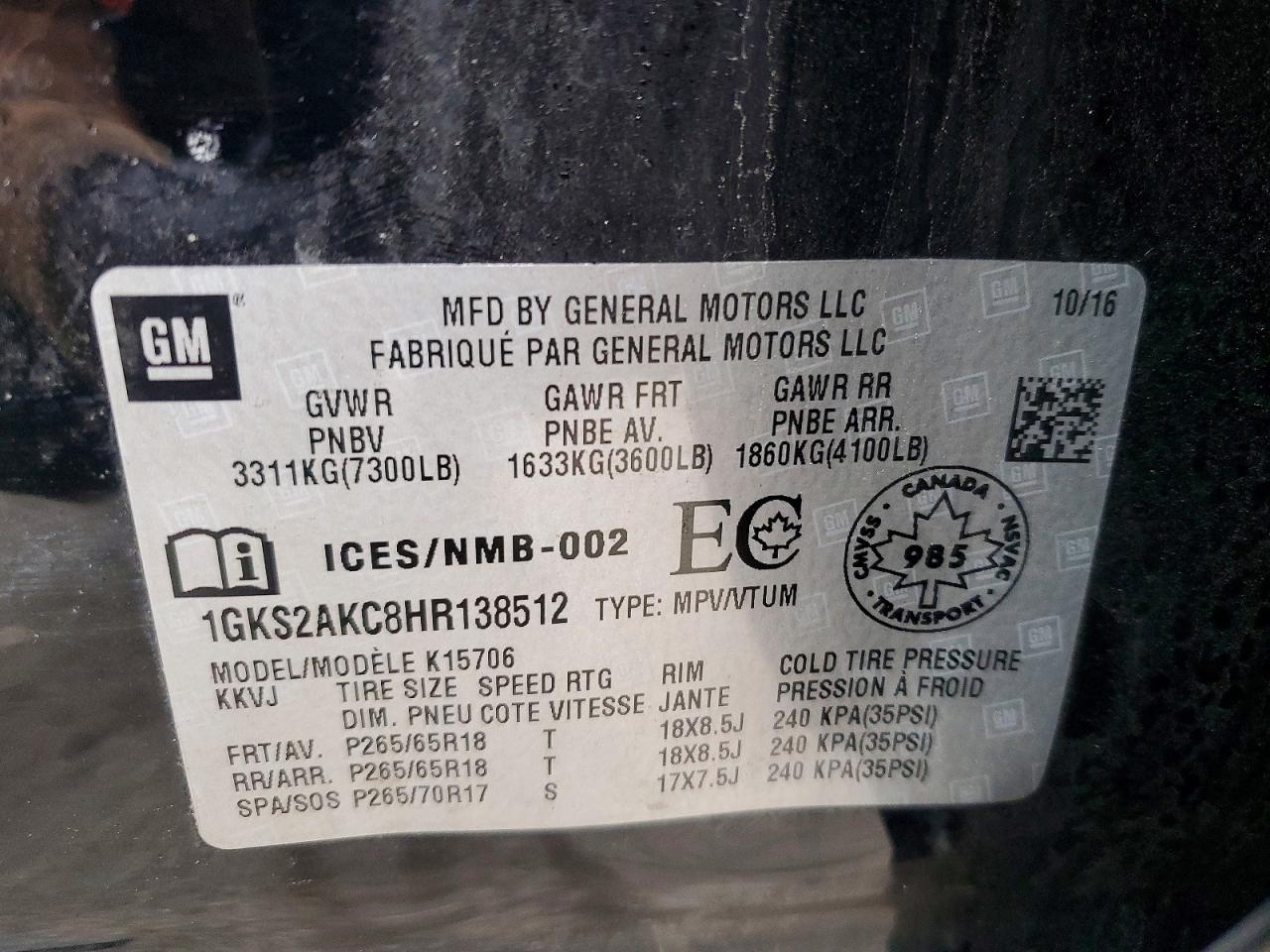 GMC Yukon Sle