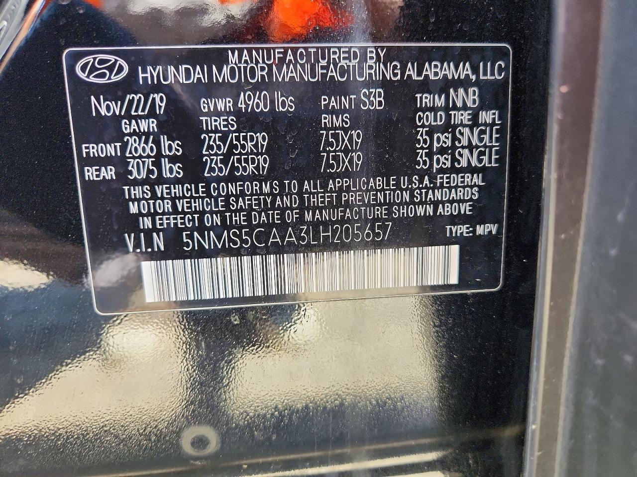 Hyundai SANTA FE Limited 2.0t