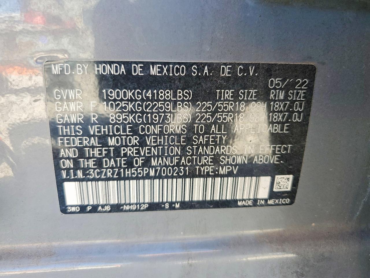 Honda HR-V Sport