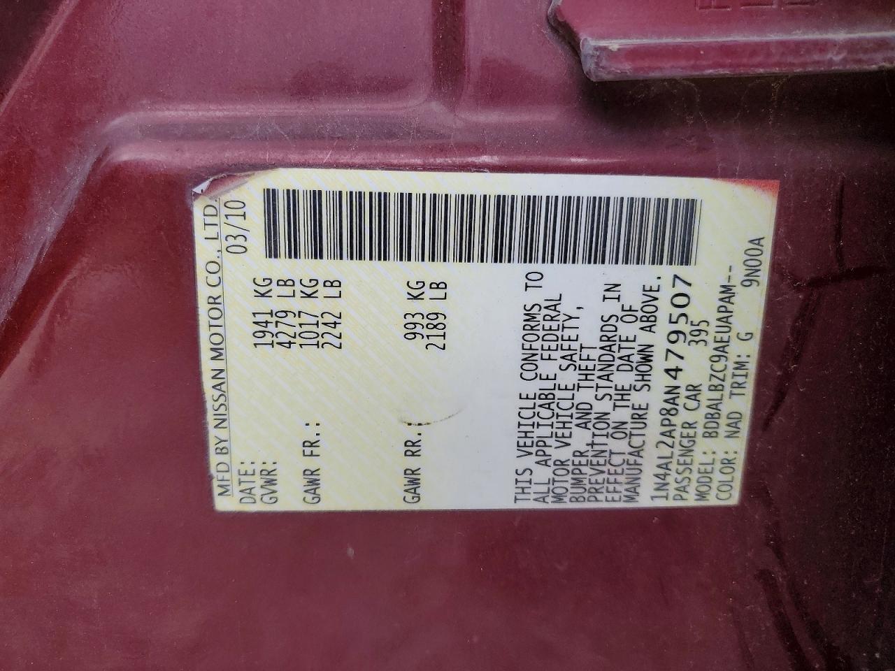 Nissan Altima 2.5