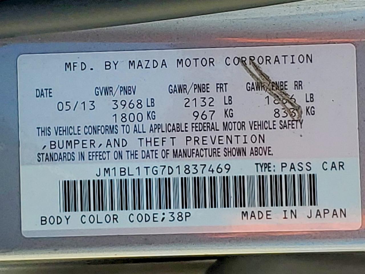 Mazda 3 I