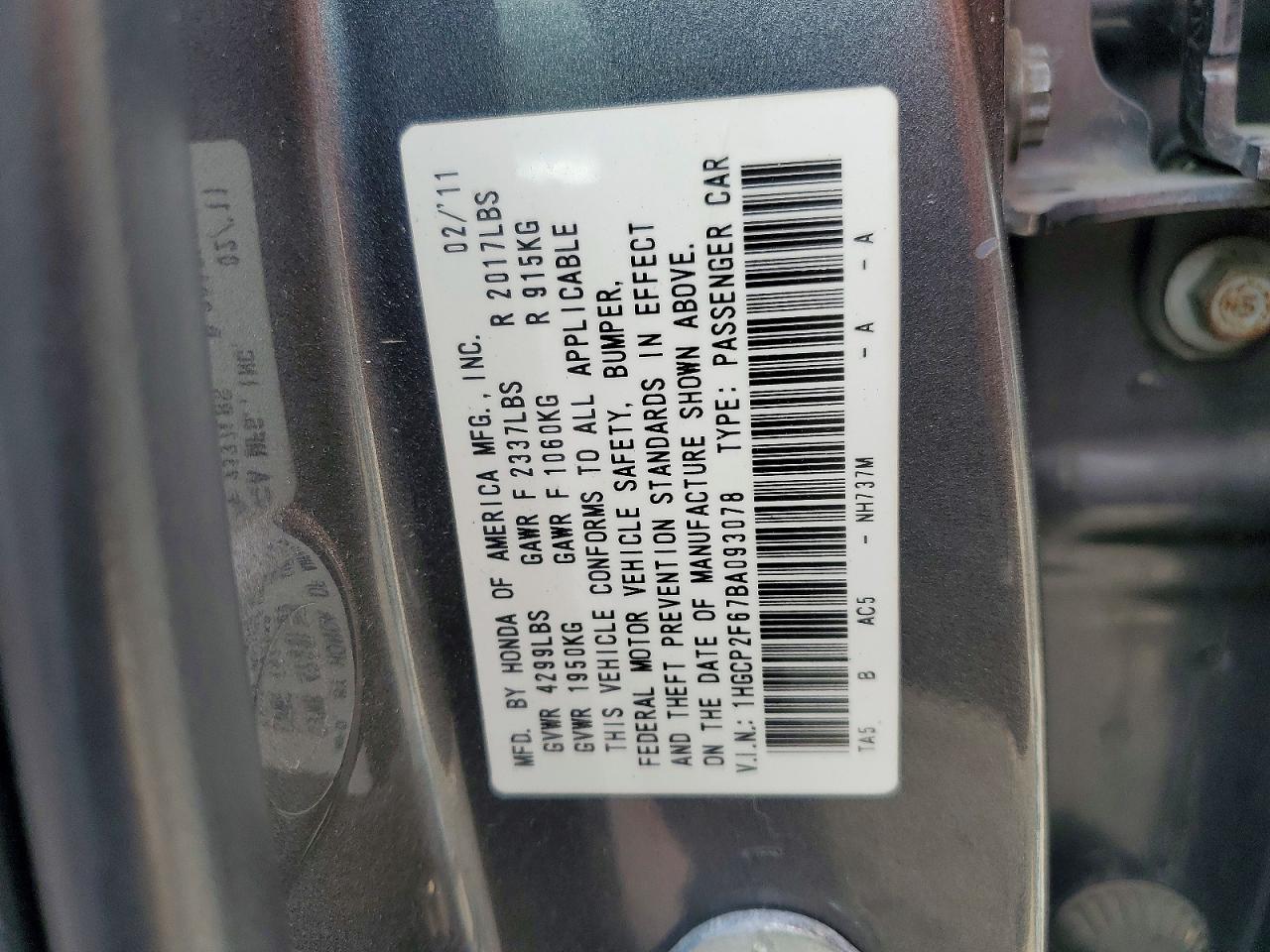 Honda Accord Se