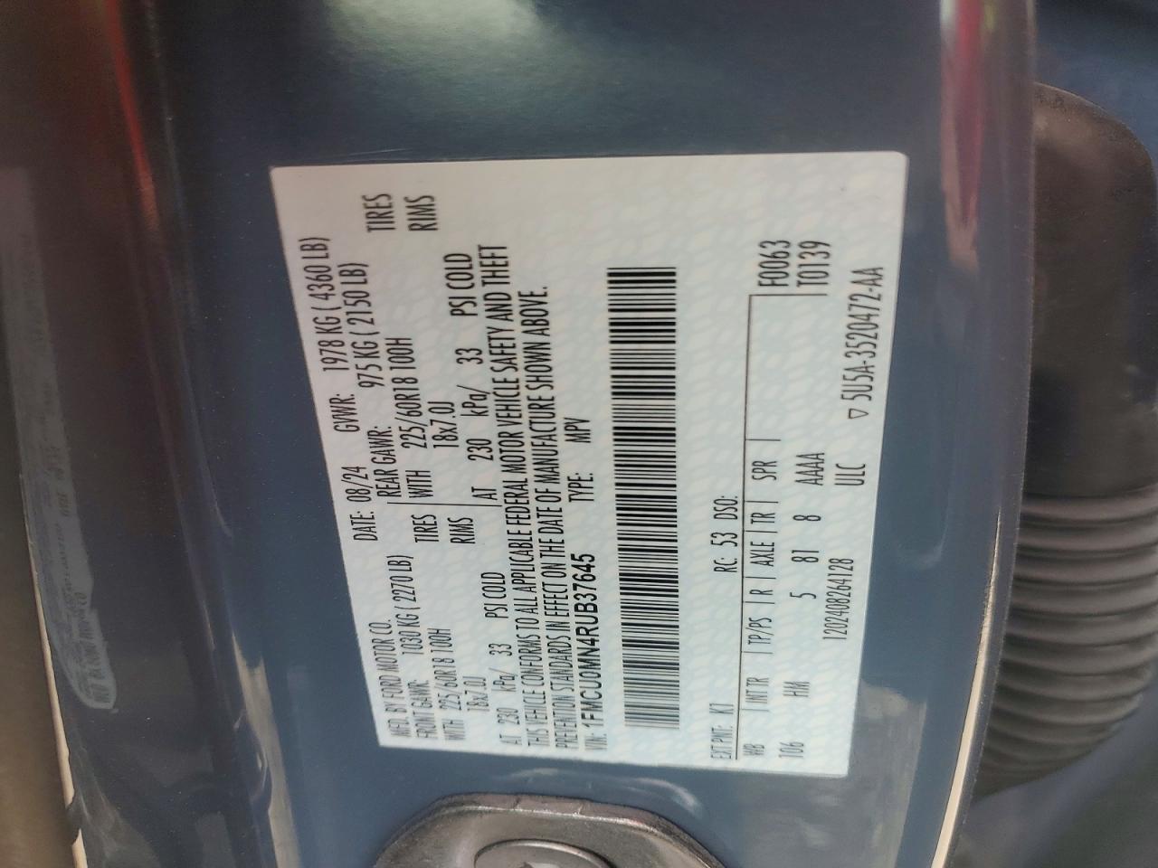 Ford Escape St Line