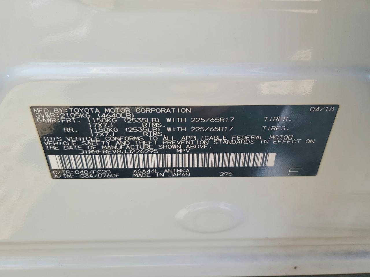 Toyota RAV4 Xle