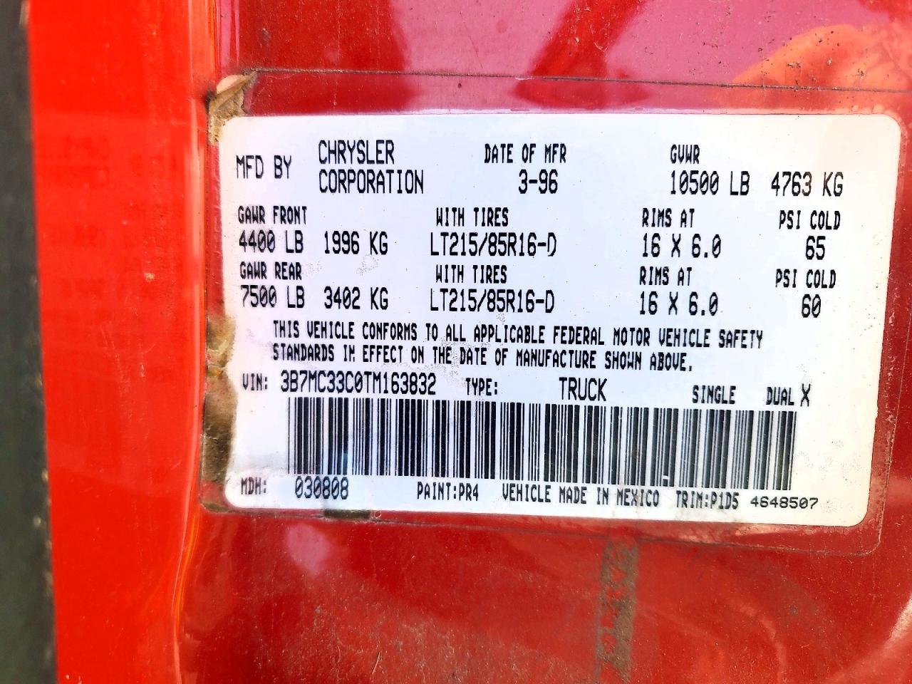 Dodge Ram 3500