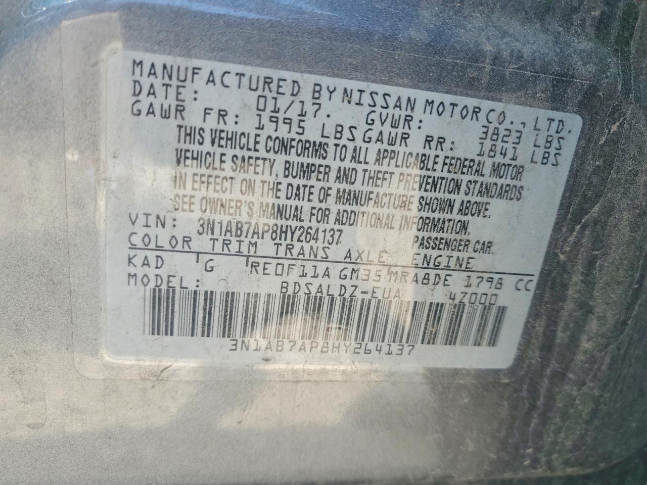 Nissan Sentra Sv