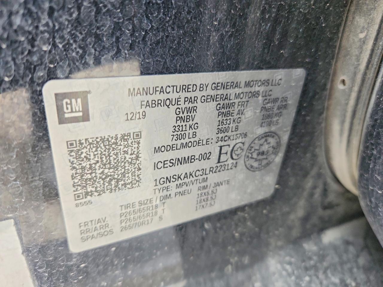 Chevrolet Tahoe K1500 Ls