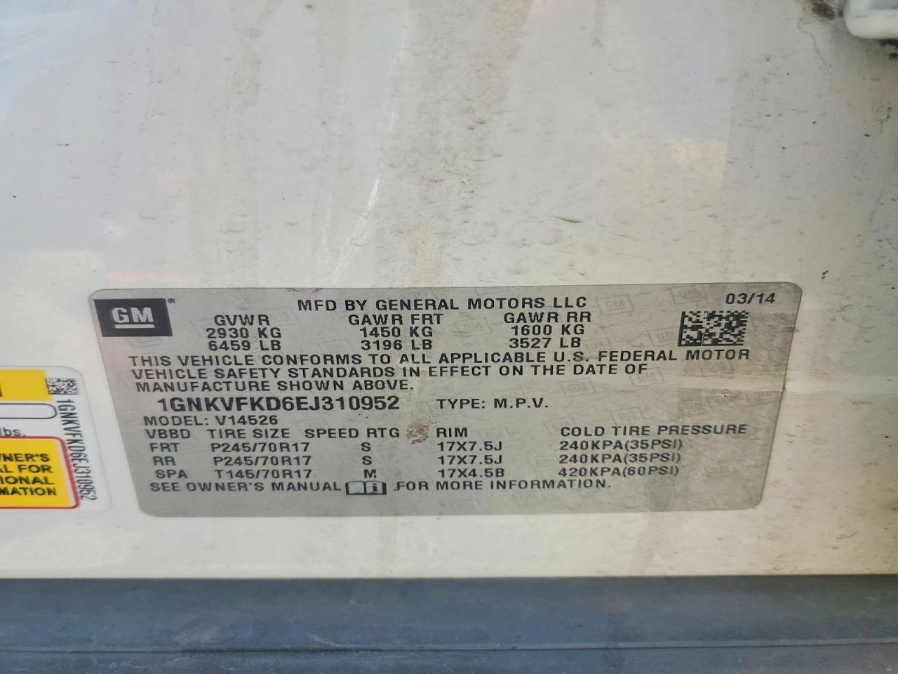 Chevrolet Traverse Ls