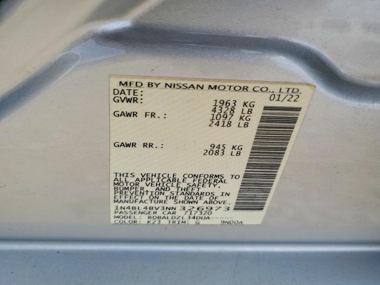 Nissan Altima S