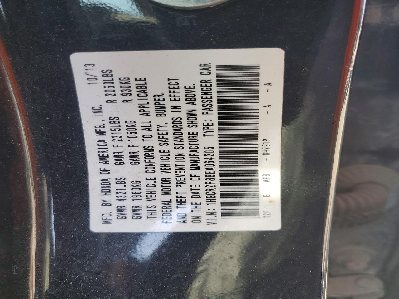 Honda Accord Exl