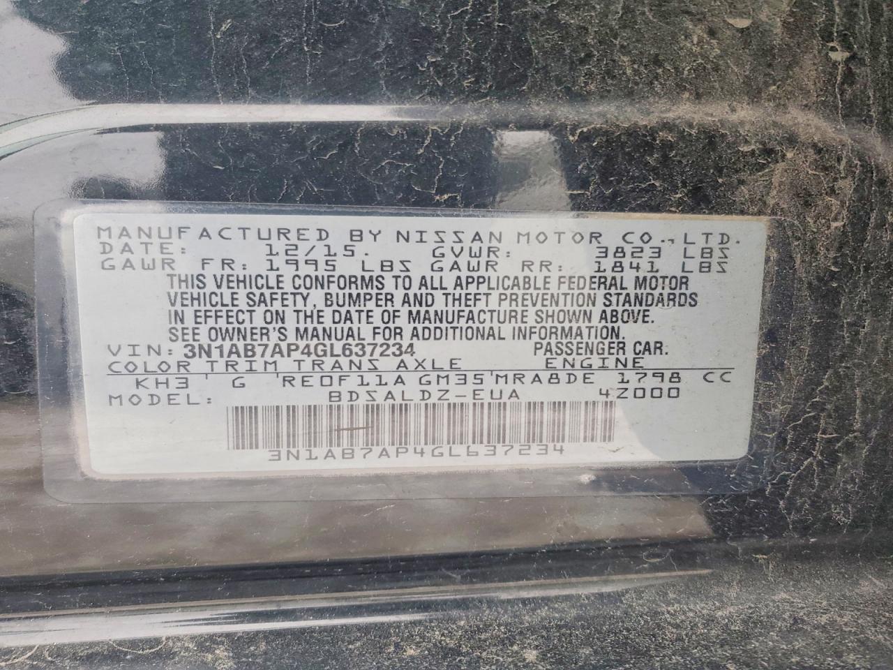 Nissan Sentra Sv