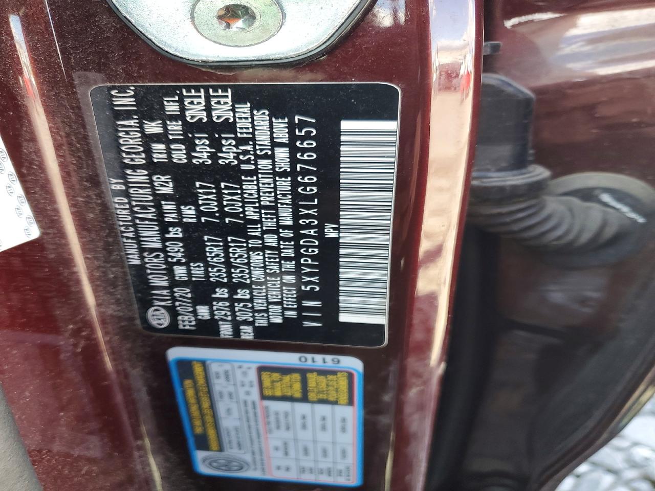 Kia Sorento Lx